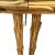 Metal Mid-Century Baguès Tripartite Coffee Table in Bronze Doré With Palmier Design For Sale - Image 7 of 8