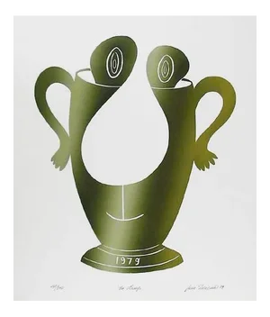 "The Champ", 1979, Etching by Jean Sariano