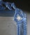 Antique Venetian Blue Glass Mirror, 1890 For Sale - Image 4 of 6