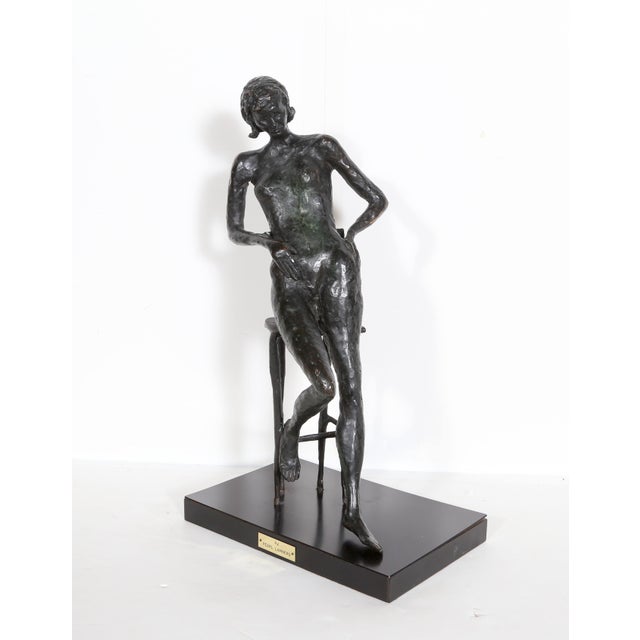 Pearl Lamberg "Nude on Chair" | Chairish