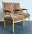 Vintage Regency Leopard Fauteuil Chairs - A Pair For Sale - Image 9 of 12