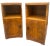 A gorgeous pair of Art Deco Bedside Cabinets/nightstands in figured walnut. A lovely warm colour, just like a newly opened...