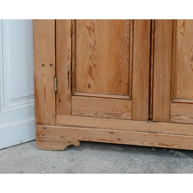 Antique Pine Corner Cabinet, 1930s For Sale - Image 9 of 13