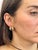 Metal 18 Karat Yellow Gold Ruby Sapphire and Diamond Earring and Stick Pin Set Estate For Sale - Image 7 of 8