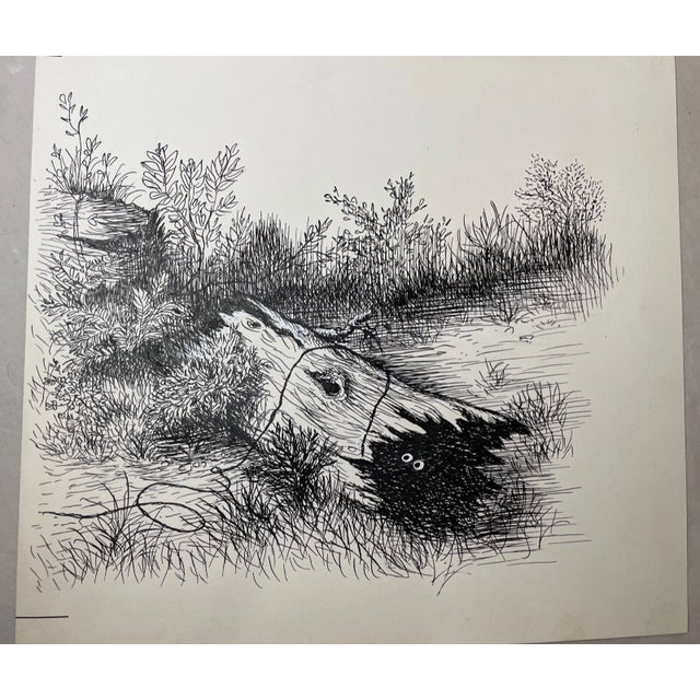 This amazing piece of art is a must-have for any children book illustration lover. The intricate ink drawing by Garth...