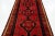 1960s Red Vintage Persian Heriz Wool Rug With Tribal Pattern For Sale - Image 5 of 8