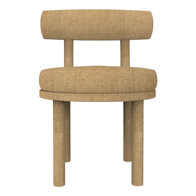 Moca Chair in Famiglia 10 Fabric by Studio Rig for Collector For Sale