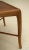 Mid-Century Modern 1965 Thomasville Walnut and Fruitwood Table For Sale - Image 3 of 9