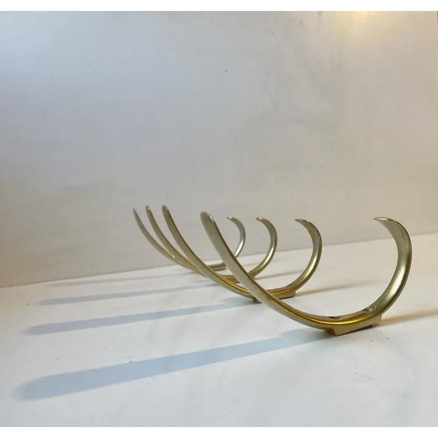 Mid-Century Modern Mid-Century Scandinavian Coat Hooks, 1960s, Set of 4 For Sale - Image 3 of 8