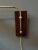Vintage Mid-Century Wooden Wall Lamp For Sale - Image 10 of 11