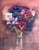 Traditional Vintage Floral Still Life Watercolor Painting For Sale - Image 3 of 7