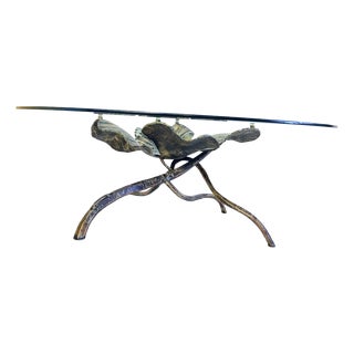 Hollywood Regency Coffee Table by Salvino Mardura, Italy, 1970s-1980s For Sale