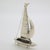 1980s Vintage Italian Handmade Genuine Silver Sailing Ship Figurine Miniature, 1980s For Sale - Image 5 of 12