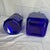 Mid 20th Century Set of 2 Vintage Cobalt Blue Kitchen Storage Jars - Made in France For Sale - Image 5 of 5