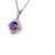 2010s Diamond Sapphire Necklace 2.32 TCW 18k Gold Women Certified For Sale - Image 5 of 10