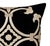 Contemporary Black Velvet Throw Pillow Cover With Gold Embroidery - Palazzo Collection,20 X 20 For Sale - Image 3 of 5