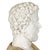 Early 20th Century Early 20th C. Italian Multicolor Marble Bust of Ancient Philosopher Aristotle. For Sale - Image 5 of 8