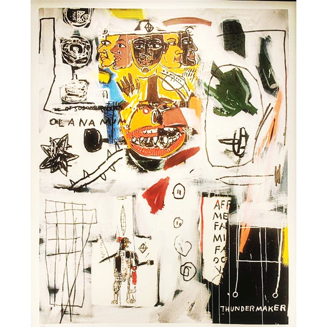 Jean-Michel Basquiat, Composition, 1980s, Lithograph For Sale - Image 8 of 8