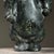 Green Vintage Folk Hand Carved Inuit Figurative Serpentine Green Marble Sculpture For Sale - Image 8 of 9