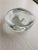 90's Set of 4 Clear glass dessert bowls 5"D X 1"H, excellent