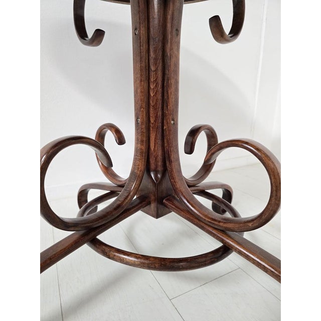 1960s Bentwood Bistro Dining Table from Thonet, 1960s For Sale - Image 5 of 12