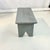 1950s Vintage Folk Art Americana Arts & Crafts Pine Bench. For Sale - Image 4 of 14