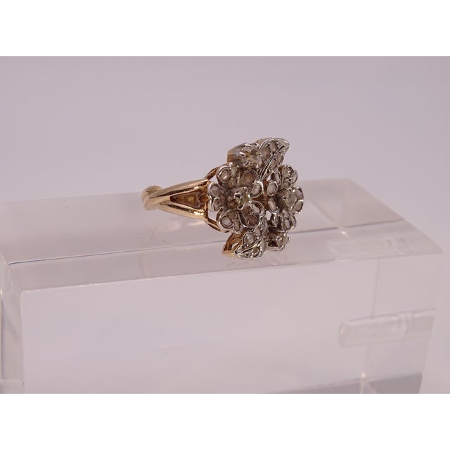 Art Nouveau 9 Karat Gold and Rock Crystal Ring, Spain, 1930s For Sale - Image 12 of 18