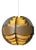 Brown Suspension Lamp, 1970s For Sale