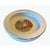 Adorable 1920s baby ceramic plate by The Wellsville China Co., beautifully decorated with the classic Little Jack Horner...