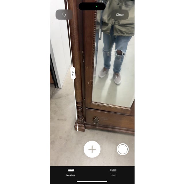 Auburn Late 19th Century Victorian-Style Double Door Armoire For Sale - Image 8 of 9