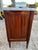 Late 19th Century French 19th Century Louis XVI Carrara Marble Top Mahogany Commode For Sale - Image 5 of 12