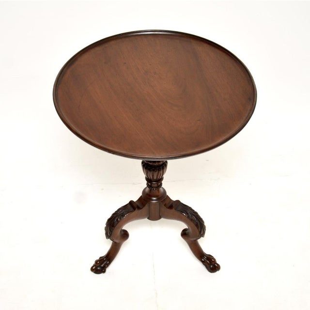 Antique Victorian Side Table, 1860s For Sale - Image 3 of 8