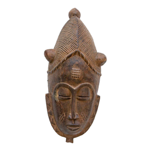 Carved Senufo Mask, Guardian of the Poro