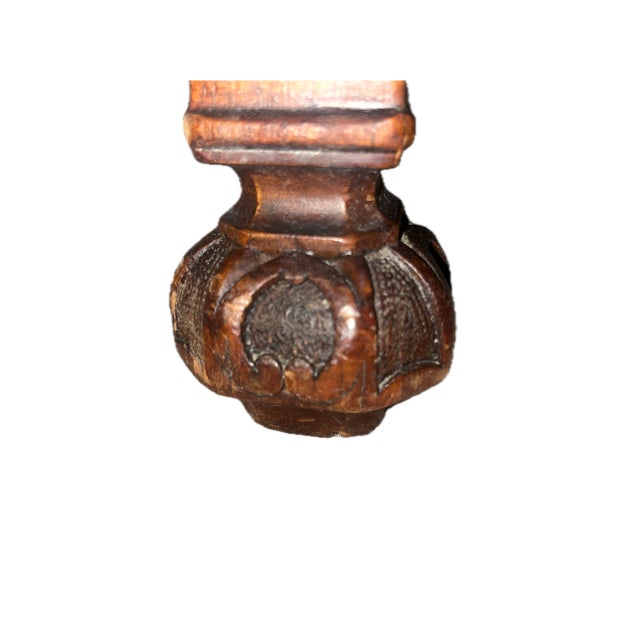 Pair of Vintage Early 20th Century Louis XV Style Walnut Cane-Back Accent Chairs For Sale - Image 17 of 18