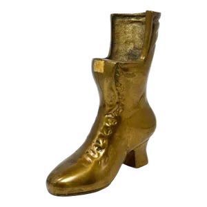 Vintage Brass Boot