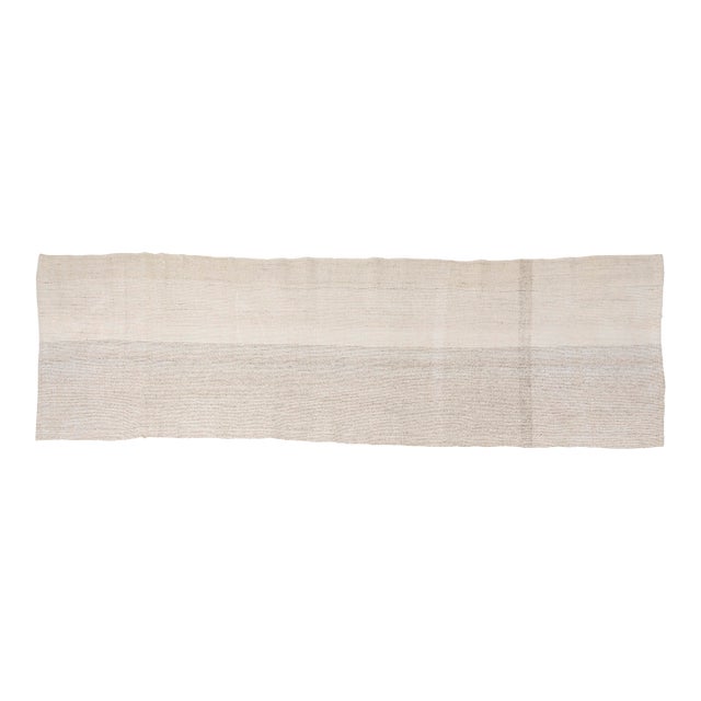 1960s Neutral Home Decor Kilim For Sale