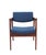 Solid Walnut Newly Upholstered Set of Four Gunlocke Chairs Risom Style For Sale - Image 10 of 10