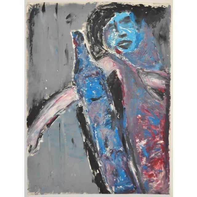 Late 20th Century Arthur J. Krakower "Mecca" Full Page Monotype C.1999 For Sale - Image 5 of 5