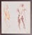 1960s Joseph Capozio Mid Century Figurative Study of Pair Gouache and Pencil on Paper 1960 For Sale - Image 5 of 5