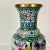 Antique Chiniosierie Hollywood Regency Phoenix Cloisonne Vase. For Sale - Image 6 of 15