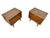 Mid-Century Modern Walnut Nightstands - Set of 2 For Sale - Image 4 of 8