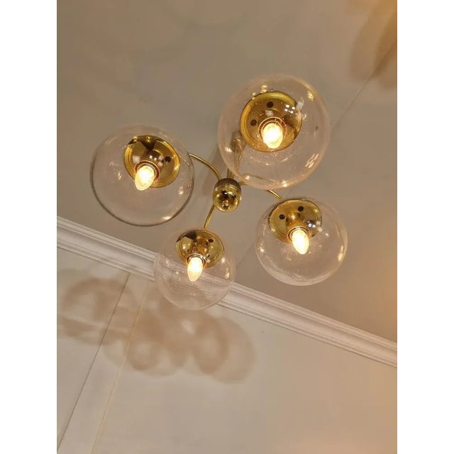 Vintage Chandelier from Kamenicky Senov For Sale - Image 4 of 9