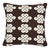 Chinoiserie Schumacher Penelope Knot 20" Pillow in Brown For Sale - Image 3 of 3