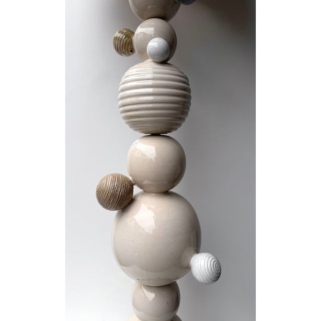 Contemporary Ceramic Atomo Floor Lamp by Antonio Cagianelli, Italy For Sale - Image 10 of 13