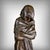 Large bronze sculpture of La Frileuse, also known as L’Hiver (Winter), originally sculpted in marble by Jean-Antoine...