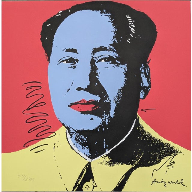 Andy Warhol, Carnegie Museum of Art: Mao, 1986, Lithograph For Sale - Image 3 of 3