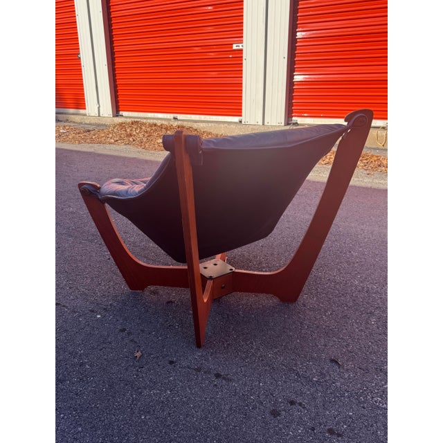1970s Luna Sling Chair Designed by Norwegian Designer Odd Knutsen For Sale - Image 10 of 14