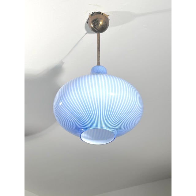 1950s Pendant Lamp by Massimo Vignelli and Paolo Venini for Venini, 1950s For Sale - Image 5 of 7