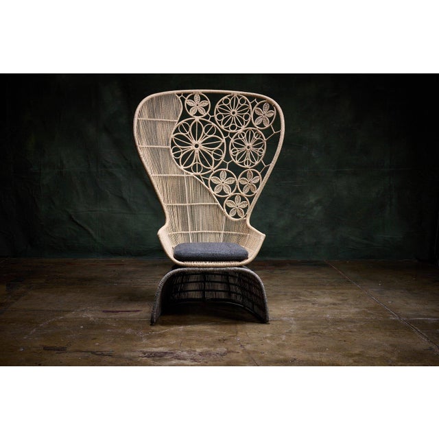 Contemporary Pair of 'Crinoline' Armchairs by Patricia Urquiola For Sale - Image 3 of 6