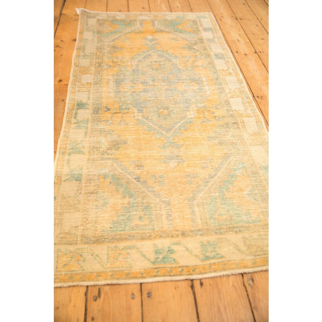 Traditional Vintage Distressed Oushak Rug - 2'10" x 5'7" For Sale - Image 3 of 12